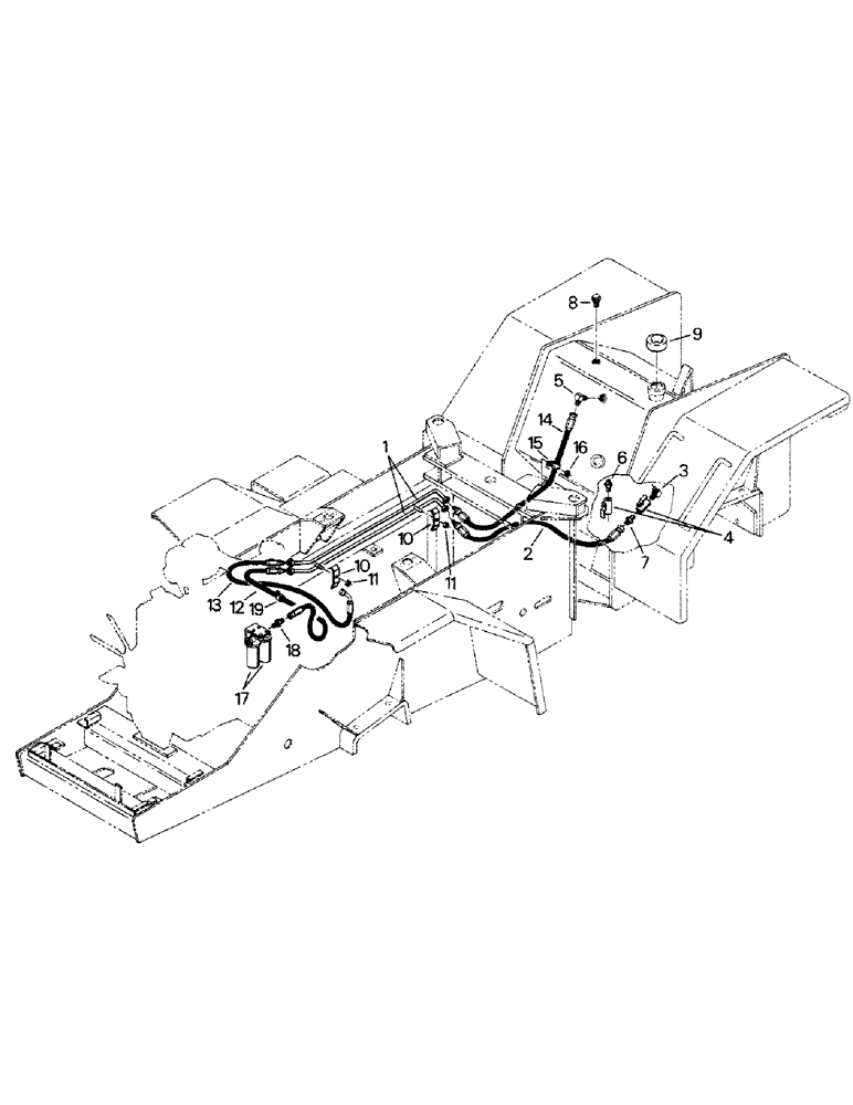 Схема запчастей Case IH KP-1360 - (07-05) - FUEL SYSTEM, CUMMINS 855 ENGINE (02) - FUEL SYSTEM
