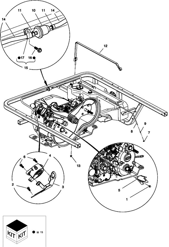 Схема запчастей Case IH SCOUT XL - (10.216.010) - FUEL SYSTEM - GASOLINE ENGINE (10) - ENGINE
