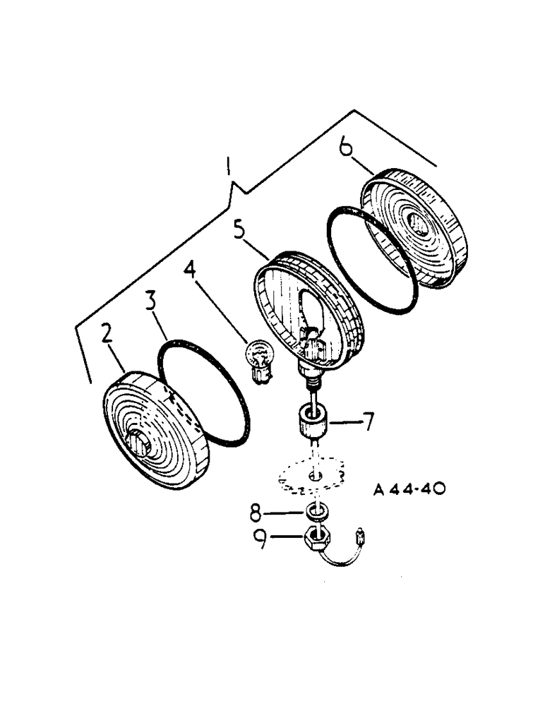 Схема запчастей Case IH 364 - (3-14) - ELECTRICAL, FLASHER LIGHT (06) - ELECTRICAL SYSTEMS