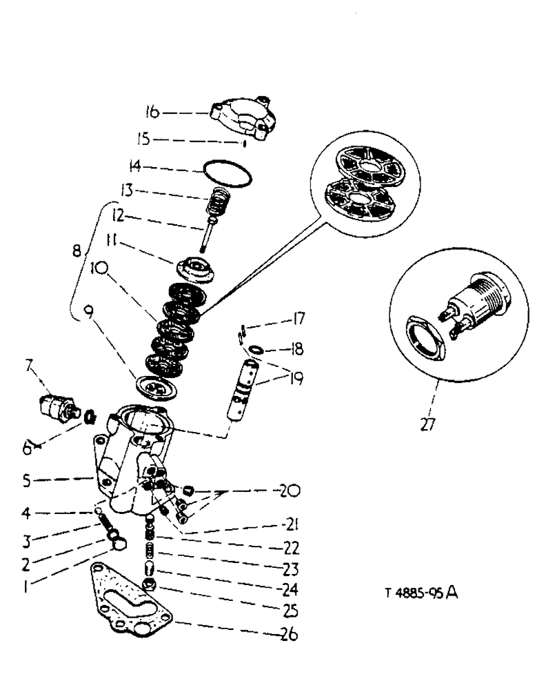 Схема запчастей Case IH 434 - (6-088) - OIL FILTER ASSEMBLY - ATTACHMENTS (88) - ACCESSORIES