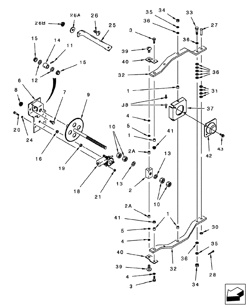 Схема запчастей Case IH 2588 - (74.136.02) - CLEANING FAN - DRIVE SPEED CONTROL (74) - CLEANING