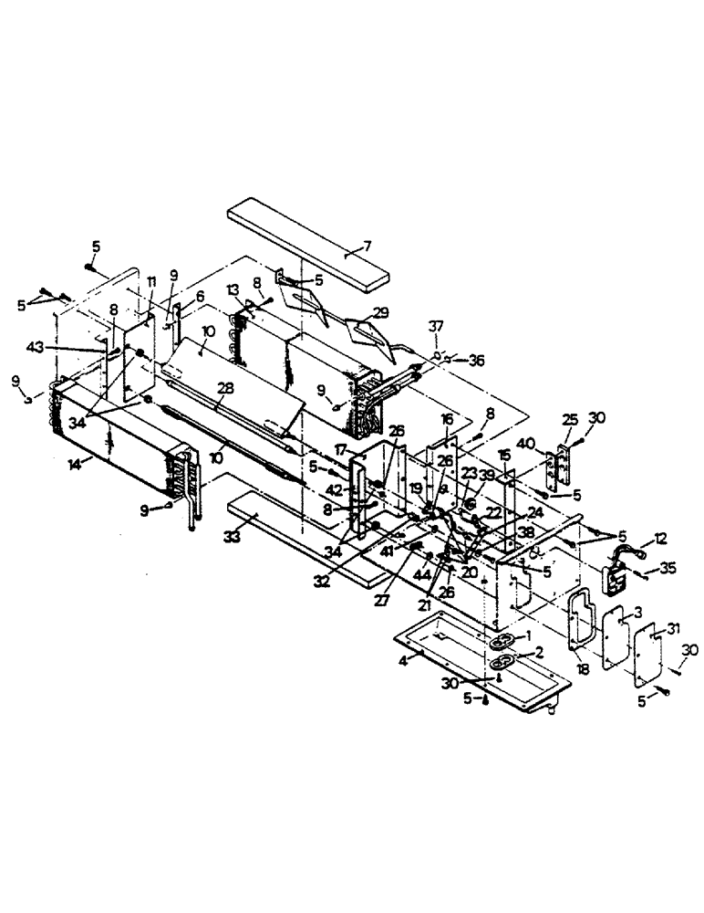 Схема запчастей Case IH 9170 - (03-06) - MODULE ASSEMBLY (03) - Climate Control