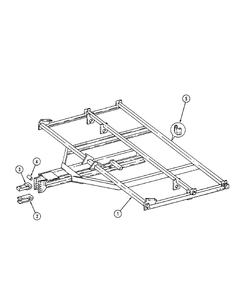 Схема запчастей Case IH 4500 - (9-026) - MAIN FRAME, TRAIL BEHIND MODELS, 8 FOOT 6 INCH BASIC SIZE (09) - CHASSIS/ATTACHMENTS