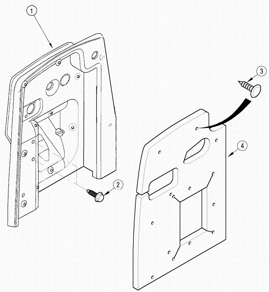 Схема запчастей Case IH MX90C - (09-13) - BULKHEAD INSULATION CAB (09) - CHASSIS