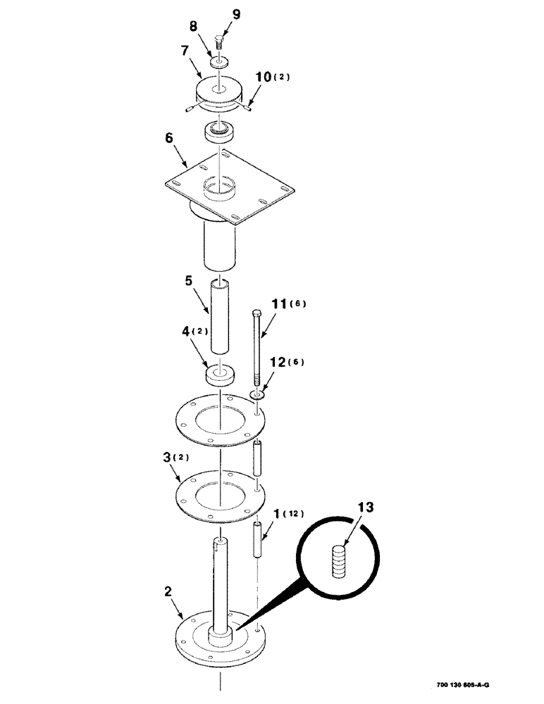 Схема запчастей Case IH 8315 - (2-32) - CAGE ASSEMBLY (09) - CHASSIS