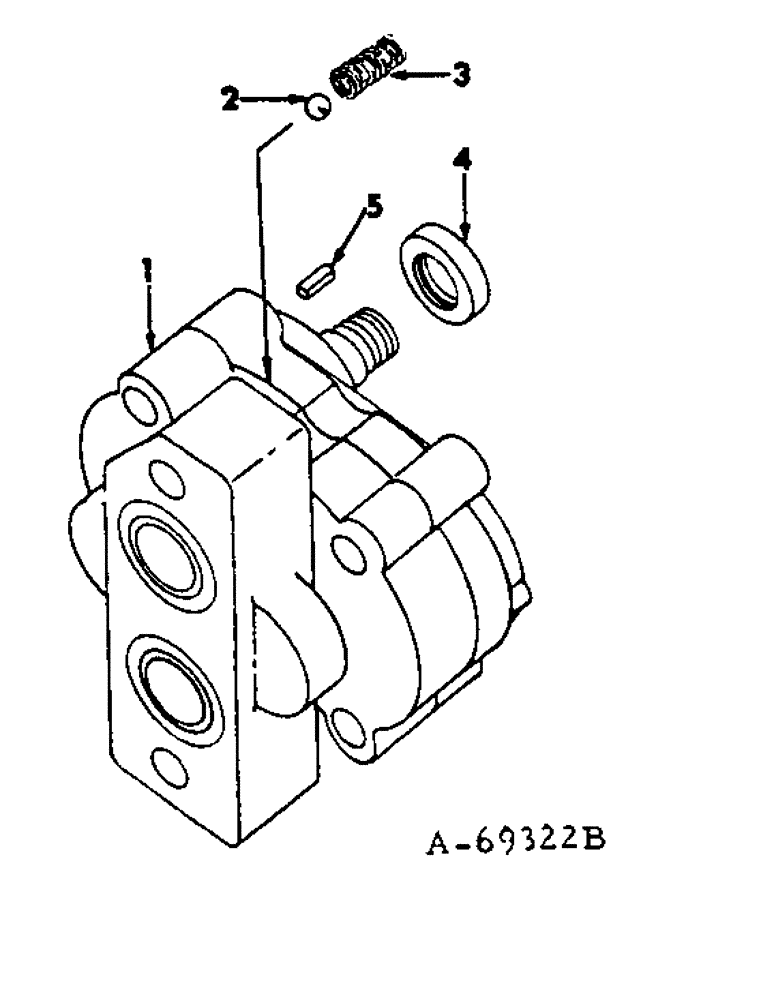 Схема запчастей Case IH 1050A - (D-7) - 1050A LOADER, HYDRAULIC PUMP 