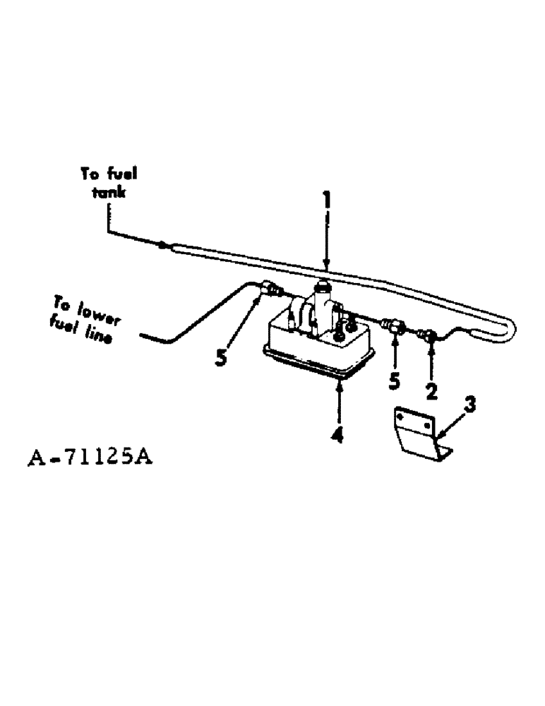 Схема запчастей Case IH C-282 - (C-30[A]) - FUEL PUMP, LINE & SUPPORT, STEWART WARNER SERIAL NO. 2195 AND BELOW 403 COMBINES 