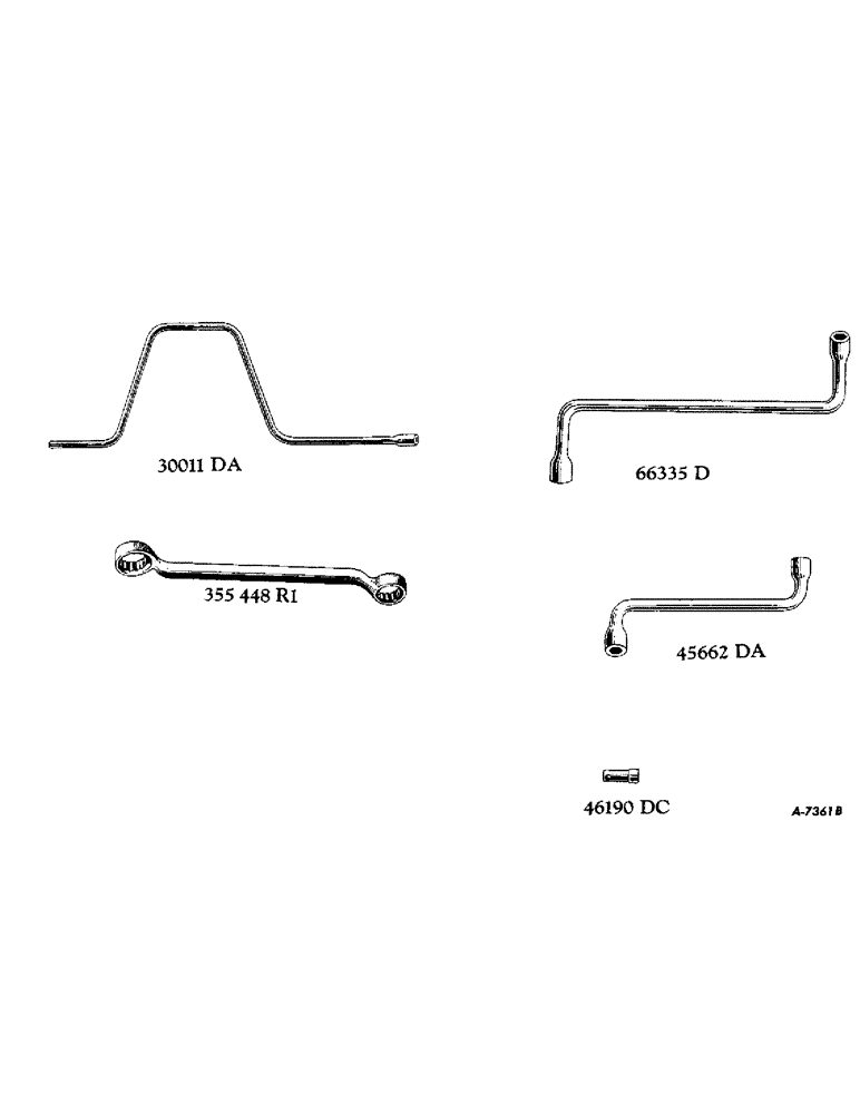 Схема запчастей Case IH FARMALL HV - (177) - CHASSIS, TOOLS AND TOOL BOX (12) - CHASSIS
