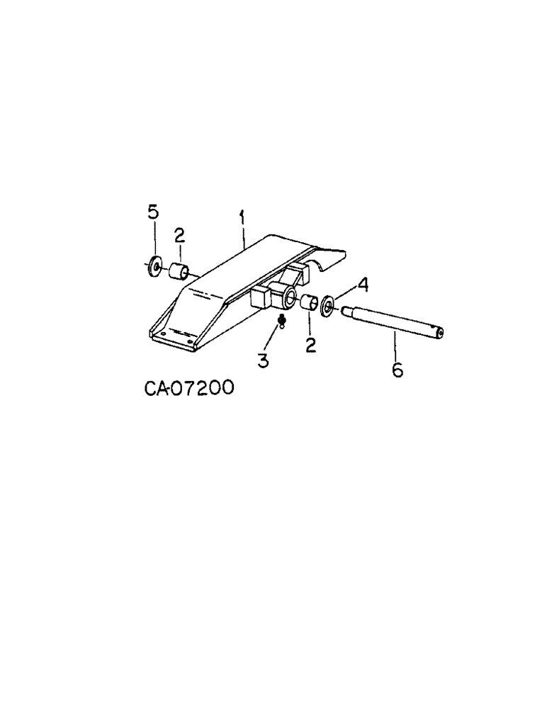 Схема запчастей Case IH HYDRO 186 - (07-52[A]) - DRIVE TRAIN, TRACTORS WITH ALL WHEEL DRIVE, ELWOOD FRONT AXLE, SERIAL NO. 11580 AND BELOW (04) - Drive Train
