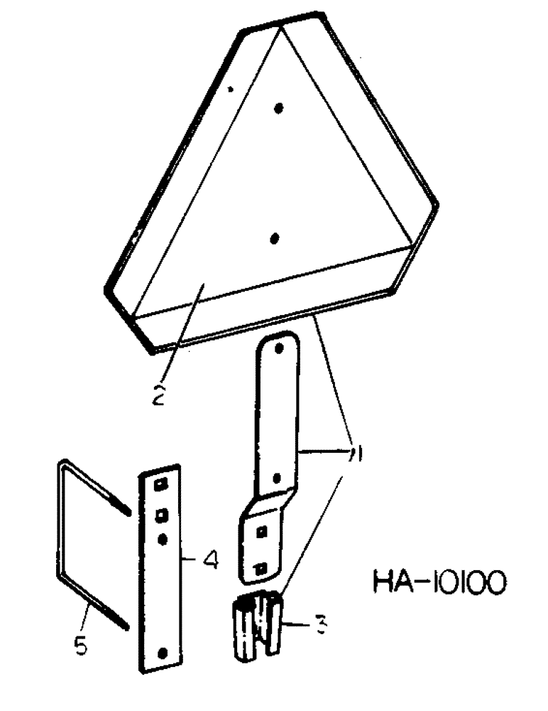 Схема запчастей Case IH 55 - (J-03) - SLOW MOVING VEHICLE EMBLEM, PRODUCT GRAPHICS 