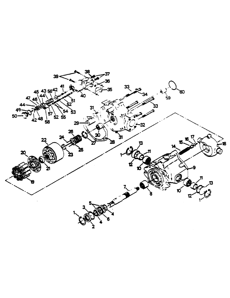 Схема запчастей Case IH 9170 - (08-12) - HYDRAULIC PUMP ASSEMBLY (07) - HYDRAULICS