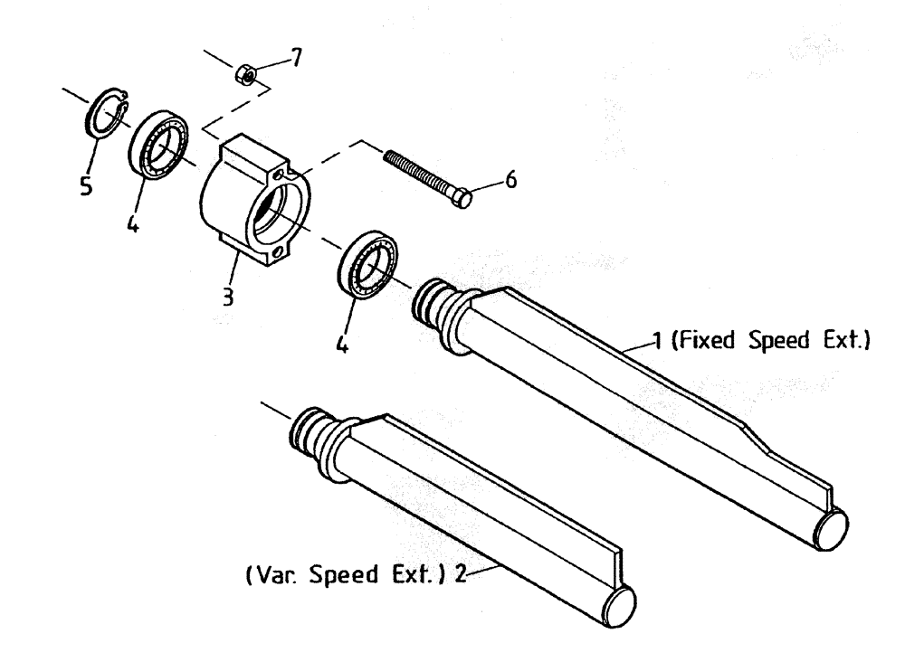 Схема запчастей Case IH 7700 - (A03-10A) - PRIMARY EXTRACTOR ROLLER, SERIAL #7918 AND ONWARDS Mainframe & Functioning Components