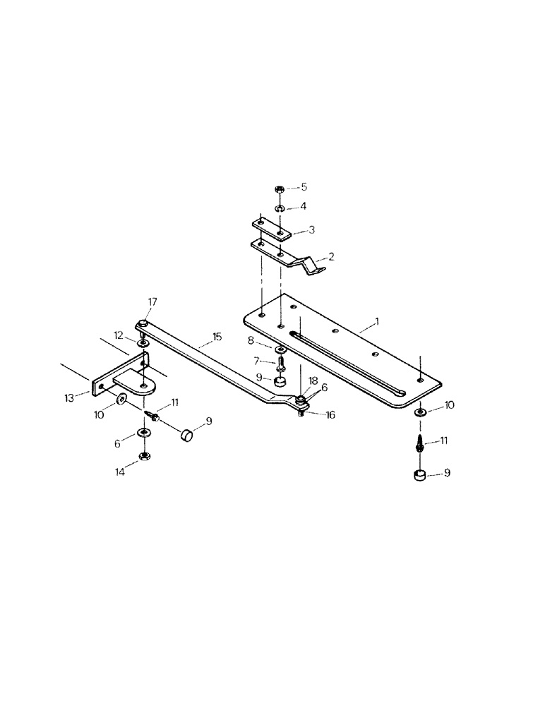 Схема запчастей Case IH KM-280 - (01-04) - DOOR STOP (10) - CAB