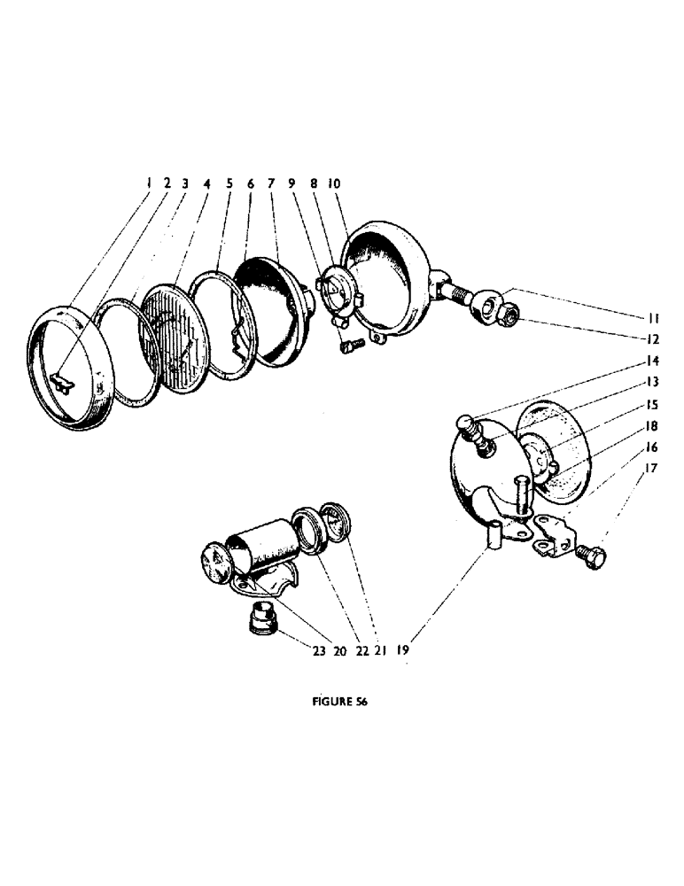 Схема запчастей Case IH 880F - (90) - LAMP ASSEMBLIES (06) - ELECTRICAL SYSTEMS