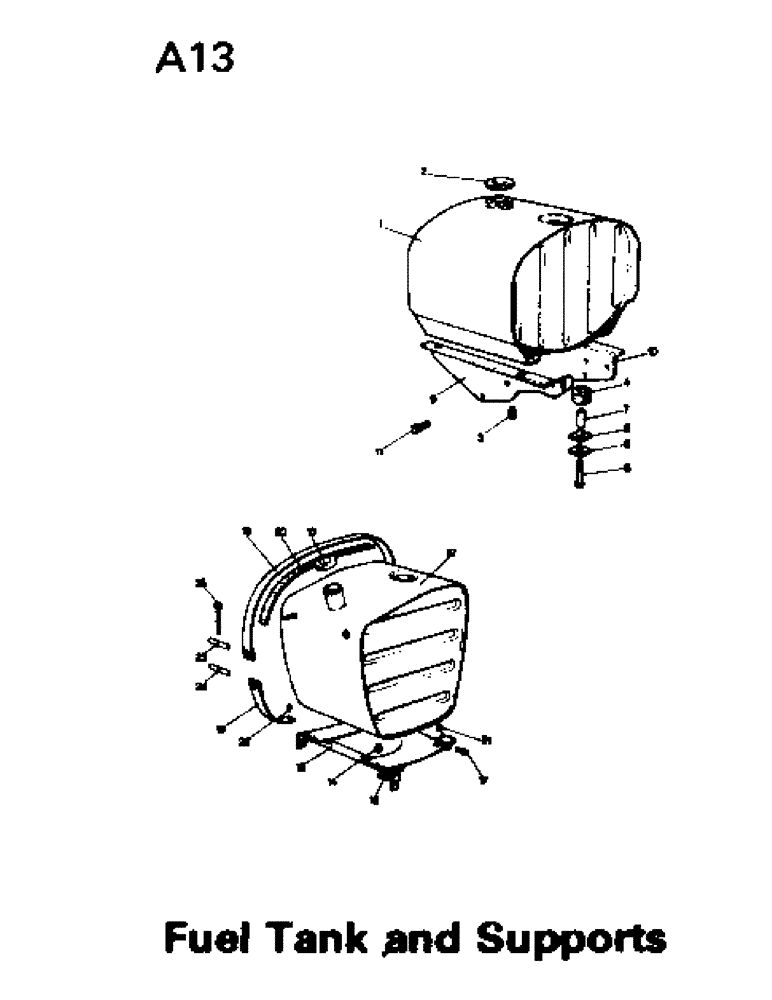 Схема запчастей Case IH 995 - (000-6) - CONTENTS - SECTION A ENGINE (00) - GENERAL