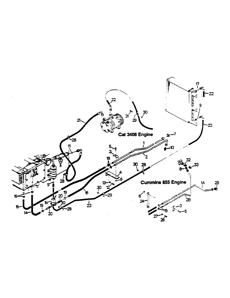 Схема запчастей Case IH 9170 - (03-10) - PLUMBING (03) - Climate Control
