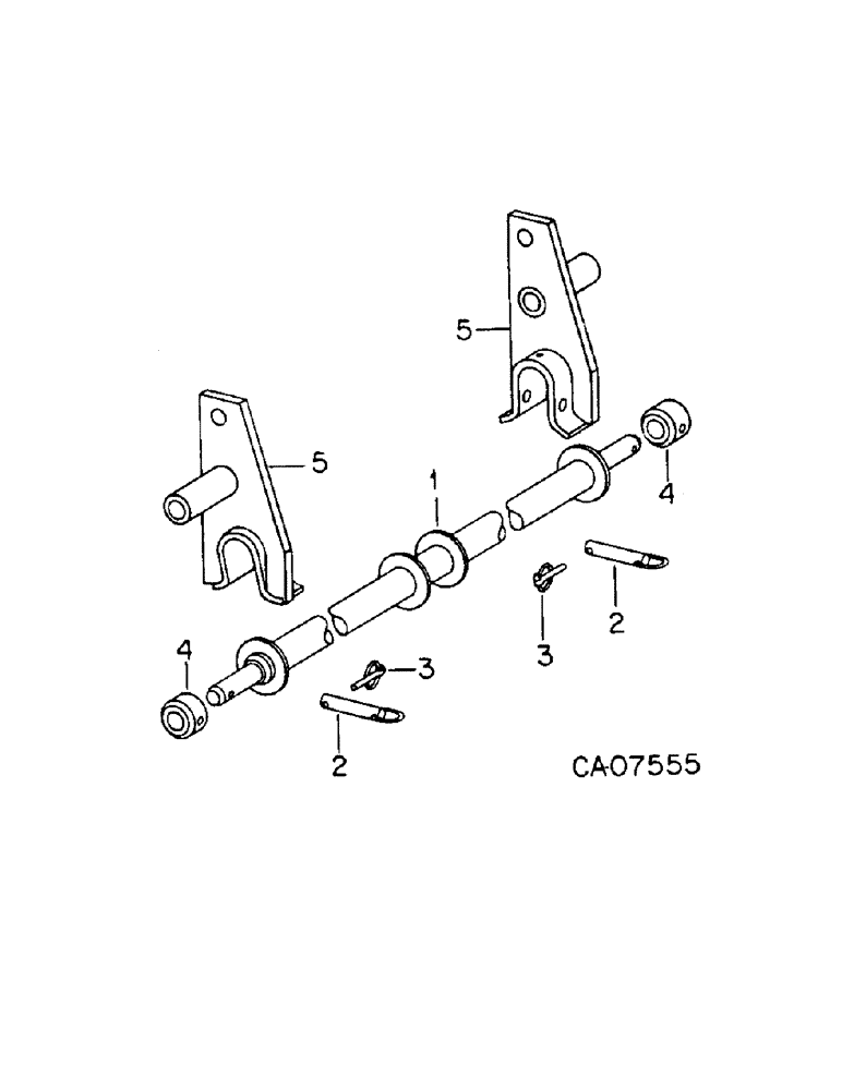 Схема запчастей Case IH 92 - (YB-32[A]) - HITCH ADAPTER PACKAGE 