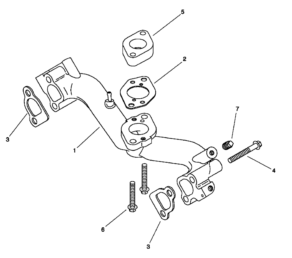 Схема запчастей Case IH SCOUT - (10.254.02) - INTAKE MANIFOLD (10) - ENGINE
