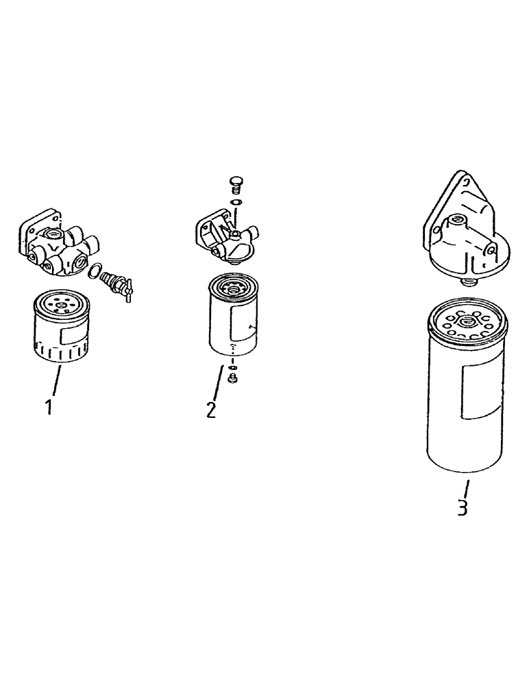 Схема запчастей Case IH 7000 - (C01-00) - FILTERS,108 Engine & Engine Attachments