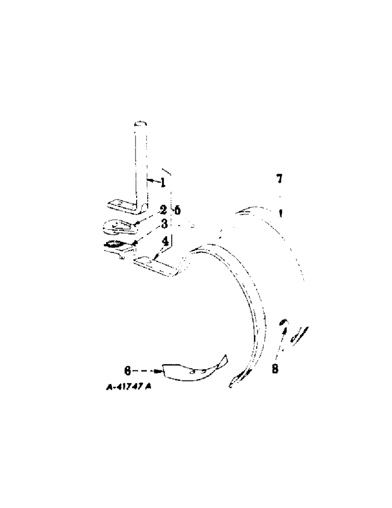 Схема запчастей Case IH 259 - (N-9[A]) - SPRING TEETH SINGLE 