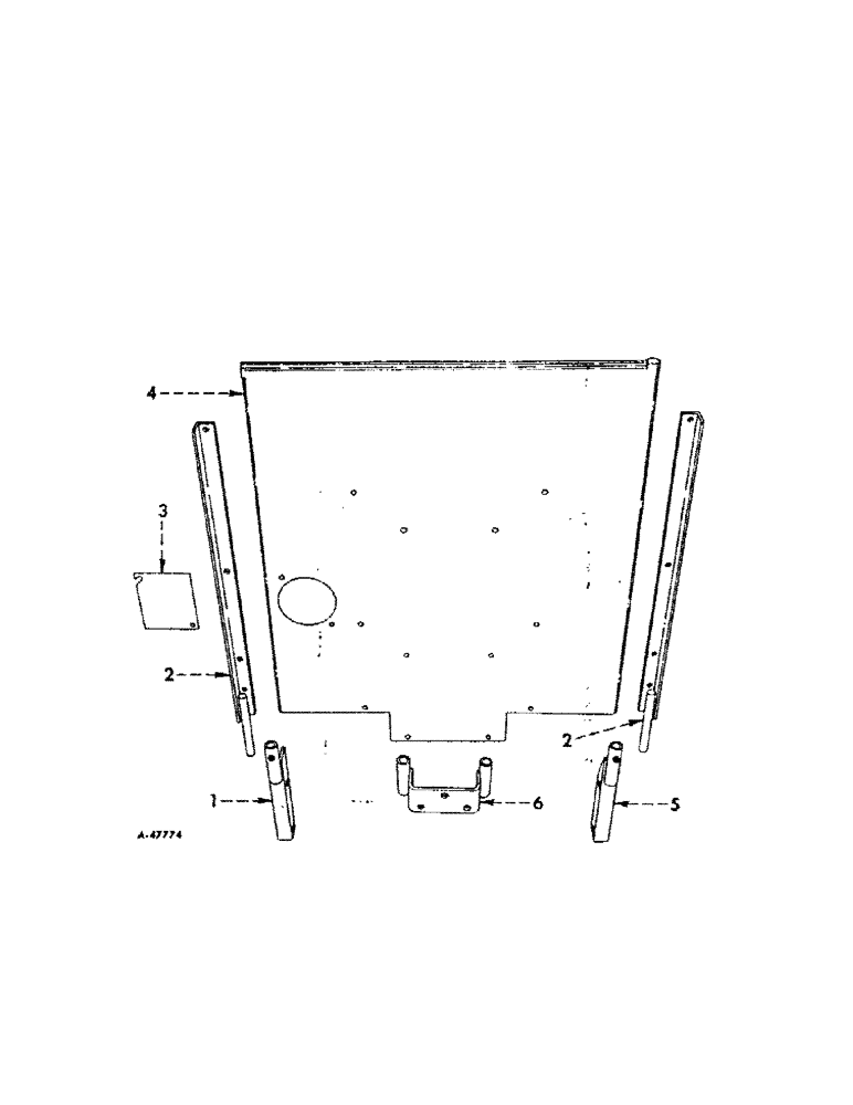 Схема запчастей Case IH 27 - (C-9) - DRIVERS SHIELDS, (SPECIAL) (FOR INTERNATIONAL 300 AND 350 UTILITY TRACTORS) 