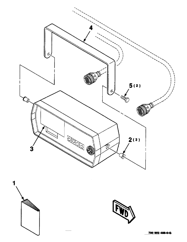 Схема запчастей Case IH 8460 - (9-24) - SYSTEM ANALYZER ASSEMBLY, ELECTRICAL, HK50584 SYSTEM ANALYZER KIT COMPLETE Decals & Attachments