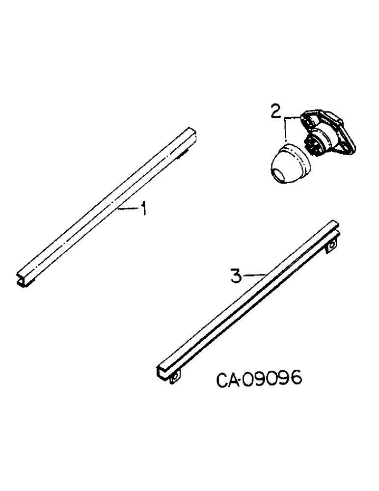 Схема запчастей Case IH 884 - (08-10) - FENDER CONDUIT AND 7 PIN SOCKET (06) - ELECTRICAL