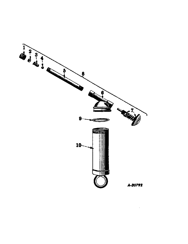 Схема запчастей Case IH FARMALL BN - (129) - CHASSIS, HAND LUBRICATOR, LINCOLN ENGINEERING COMPANY (12) - CHASSIS