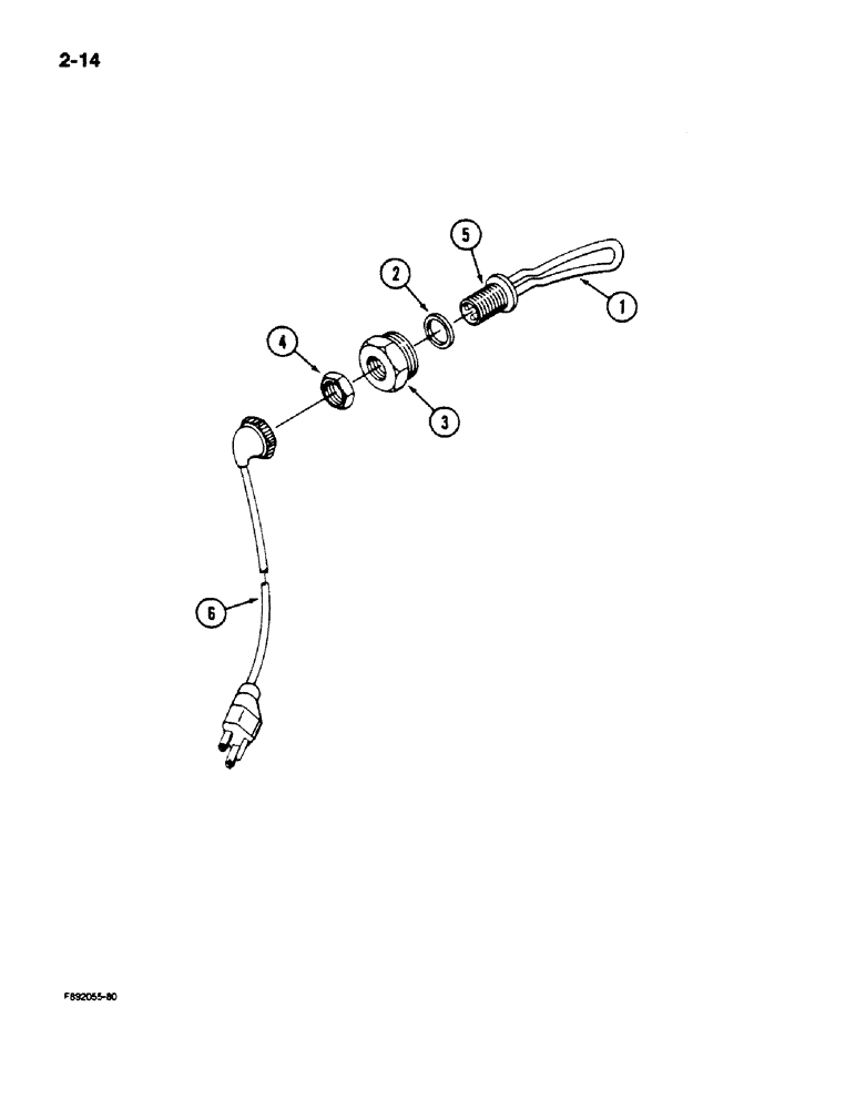 Схема запчастей Case IH 9170 - (2-14) - BLOCK HEATER (02) - ENGINE