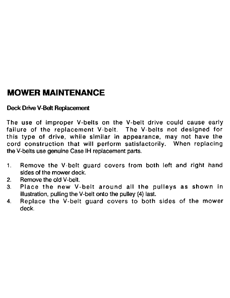 Схема запчастей Case IH 61MS - (27) - MOWER MAINTENANCE 