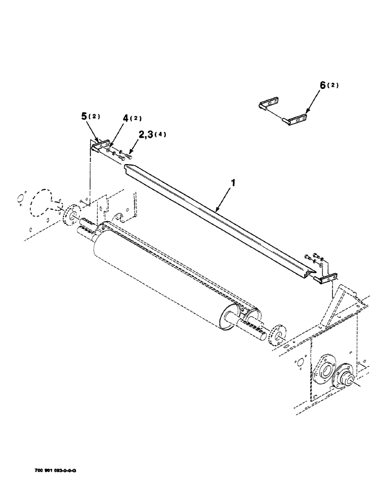 Схема запчастей Case IH 8460 - (9-16) - SHORT CROP KIT, HK50458 SHORT CROP KIT COMPLETE, TO BE ORDERED THROUGH WHOLEGOODS ONLY Decals & Attachments