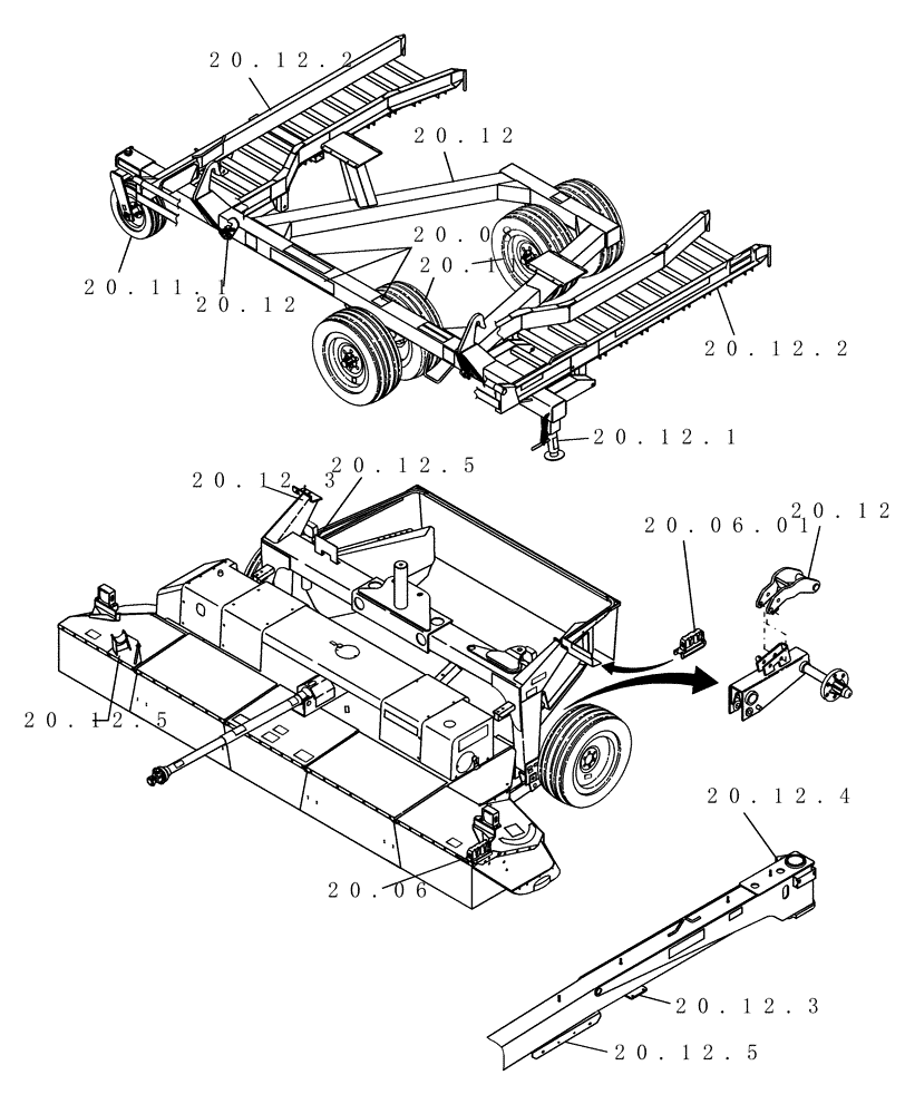 Схема запчастей Case IH HTX101 - (20.00) - PICTORIAL INDEX (00) - GENERAL & PICTORIAL INDEX