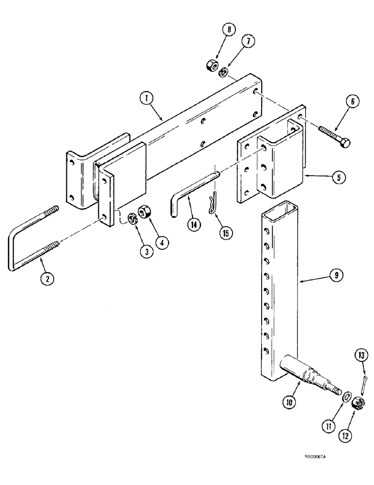 Схема запчастей Case IH 5800 - (9-60) - GAUGE WHEEL, VERTICAL FOLD AND DOUBLE FOLD (09) - CHASSIS/ATTACHMENTS