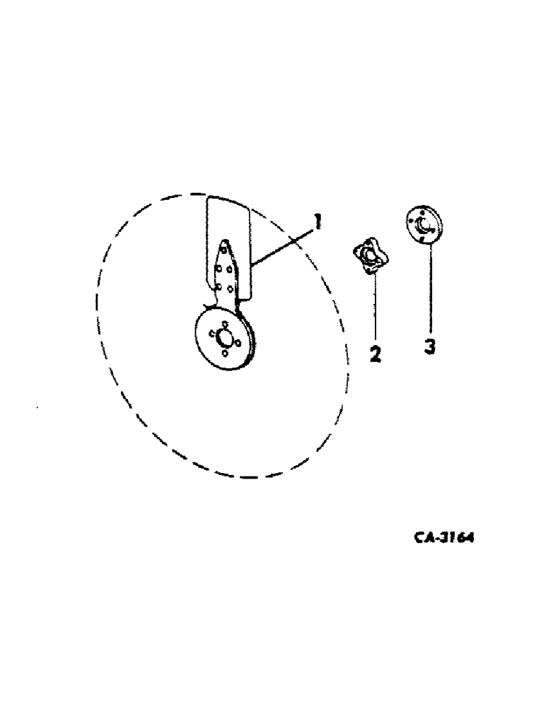 Схема запчастей Case IH BC-144 - (H-08) - FAN BLADES AND SPACERS 
