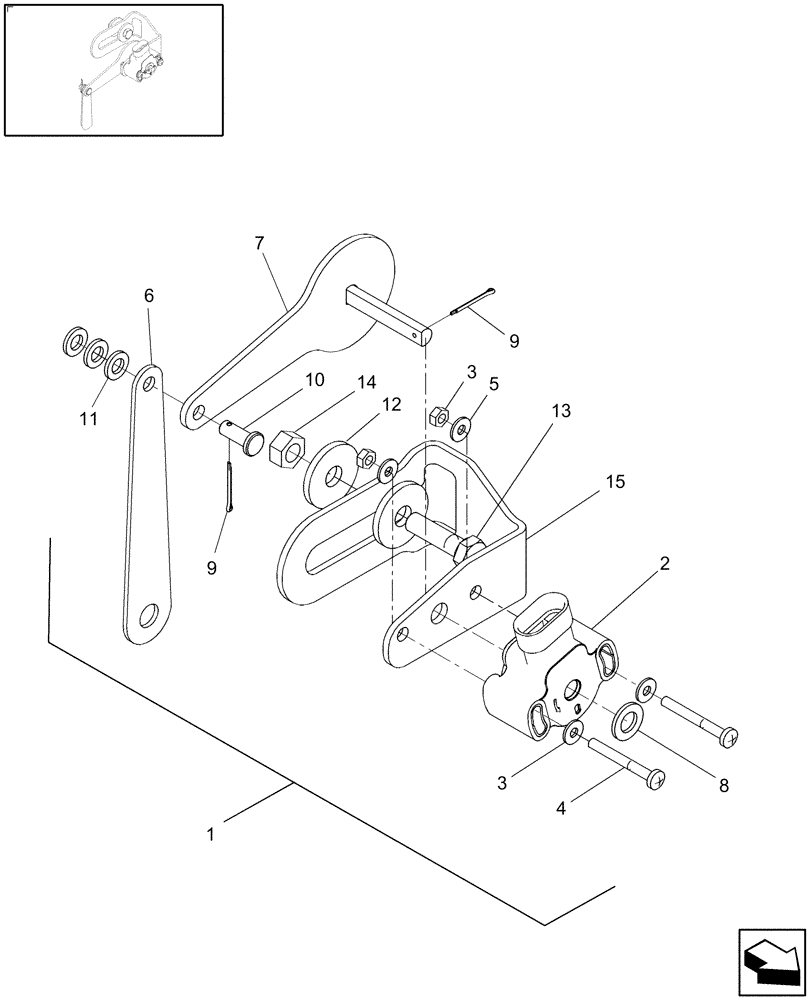 Схема запчастей Case IH 9120 - (55.627.10) - POTENTIOMETER, CONCAVE ADJUSTMENT (55) - ELECTRICAL SYSTEMS