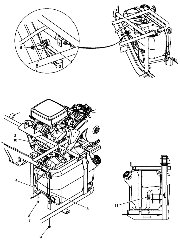 Схема запчастей Case IH SCOUT - (10.216.01) - FUEL SYSTEM (10) - ENGINE