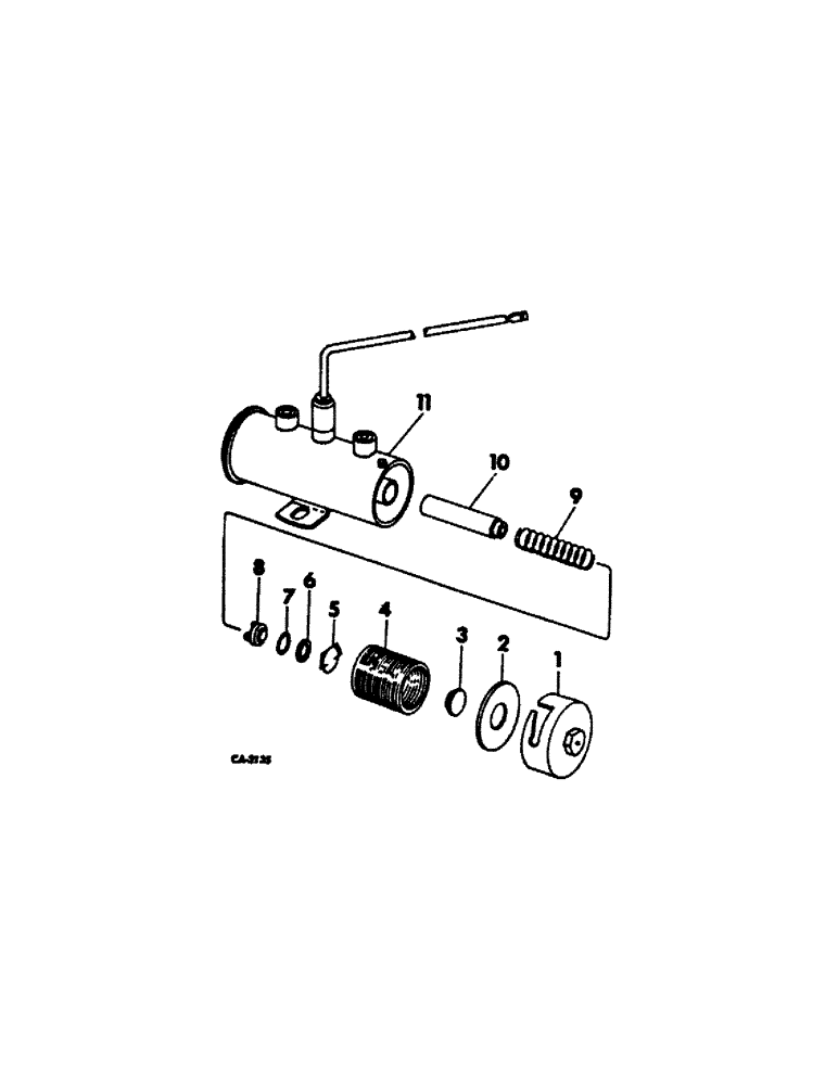 Схема запчастей Case IH 403 - (215) - FUEL PUMP, GASOLINE (10) - ENGINE