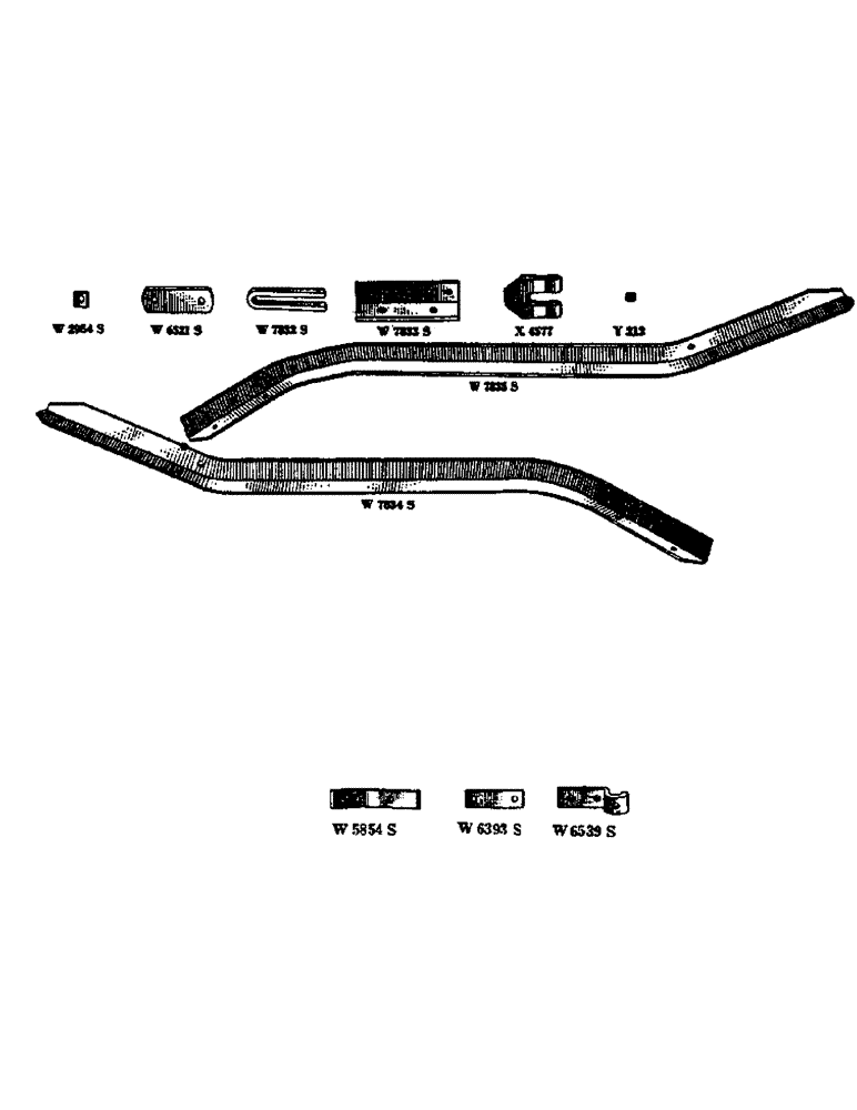 Схема запчастей Case IH WPA - (57) - 9020, TRAILER HITCH FOR PLAIN AND FERTILIZER DRILLS BEHIND 