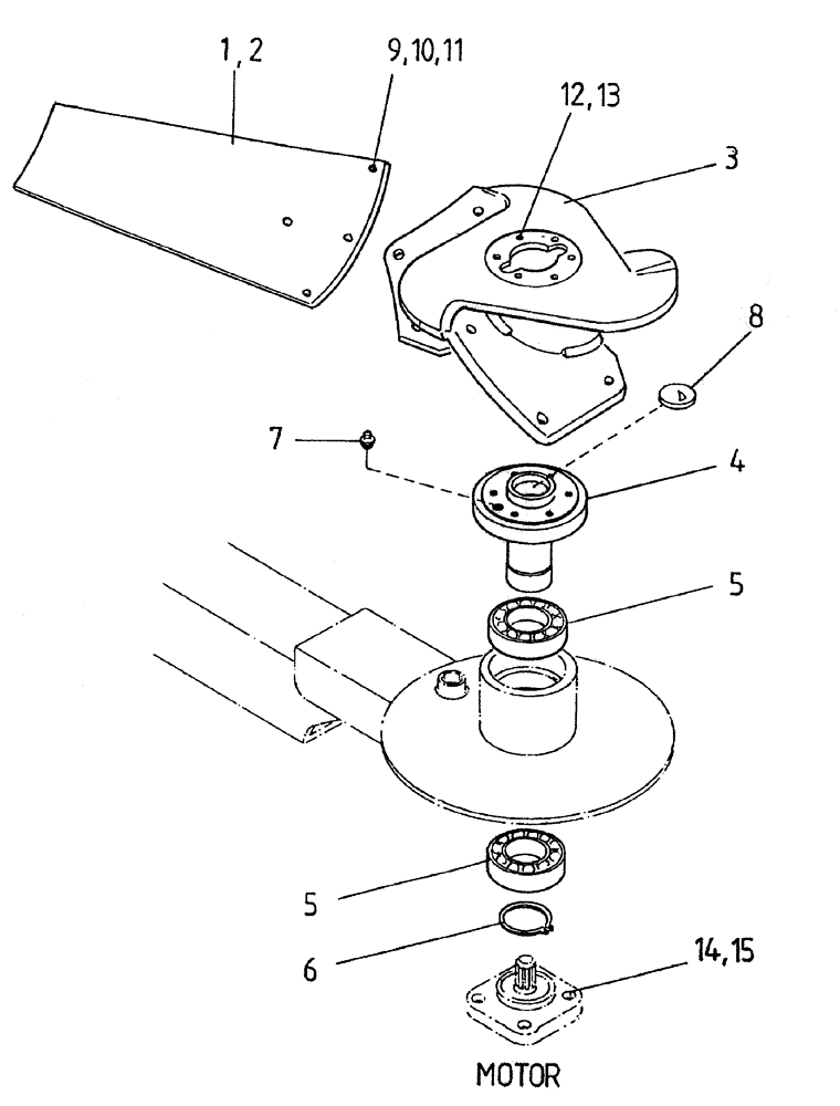 Схема запчастей Case IH 7000 - (A03-00) - EXTRACTOR FANS (PRIMARY/SECONDARY), UP TO AND INCLUDING SERIAL #7907 Mainframe & Functioning Components