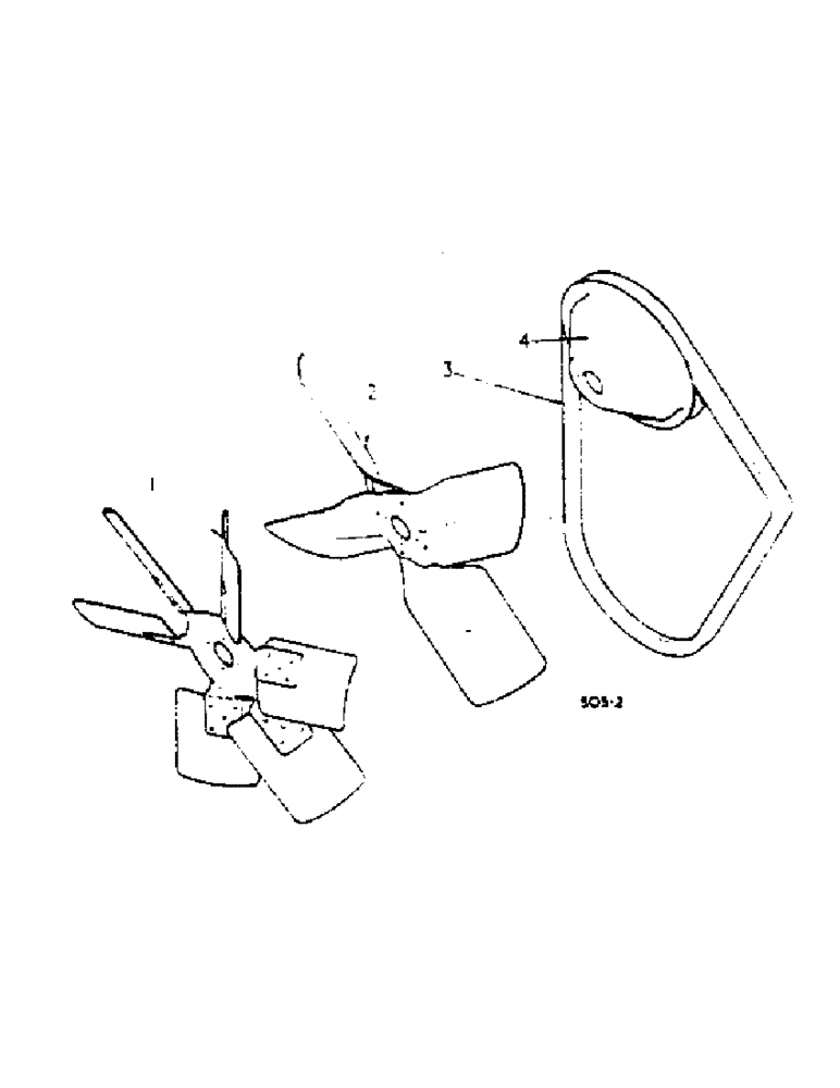 Схема запчастей Case IH 674 - (06-06) - SUCTION FAN Cooling