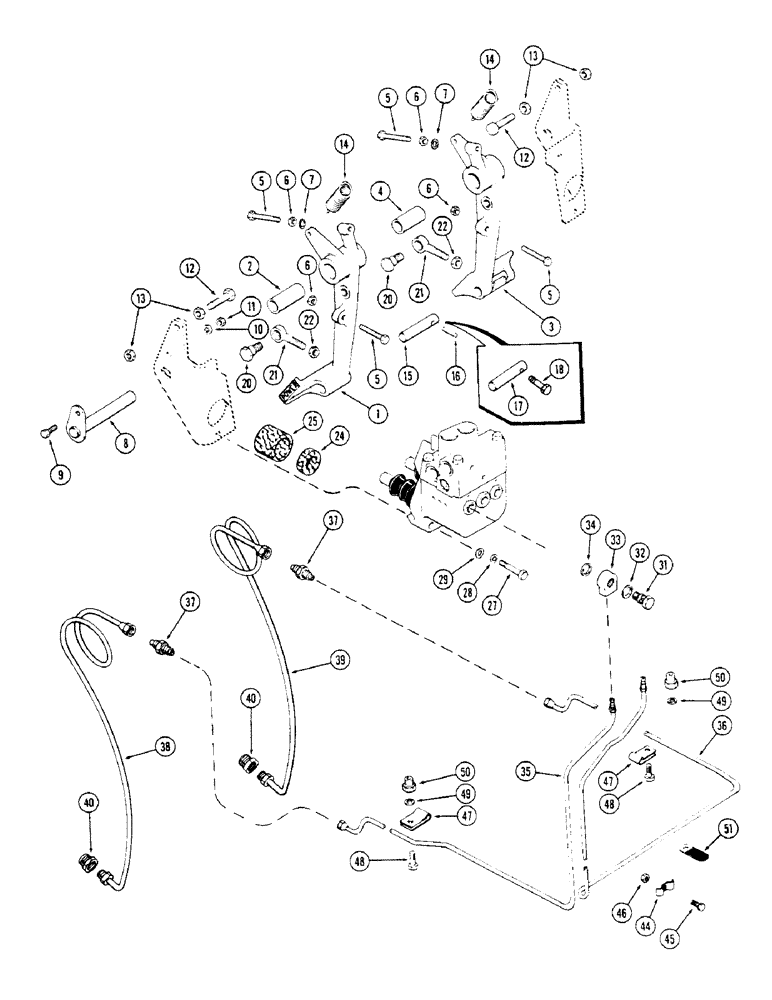 Схема запчастей Case IH 1175 - (131A) - POWER BRAKE SYSTEM, USED PRIOR TO TRACTOR SERIAL NUMBER 8715247 (07) - BRAKES