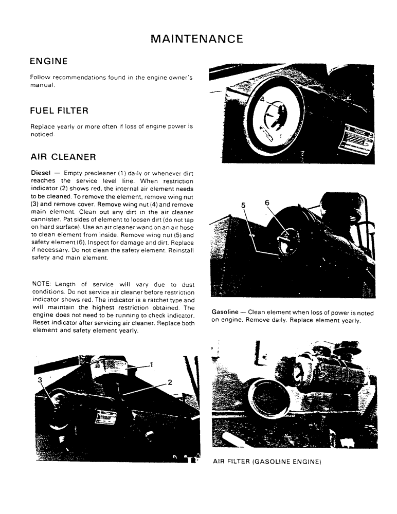 Схема запчастей Case IH AS1502 - (22) - MAINTENANCE (05) - SERVICE & MAINTENANCE