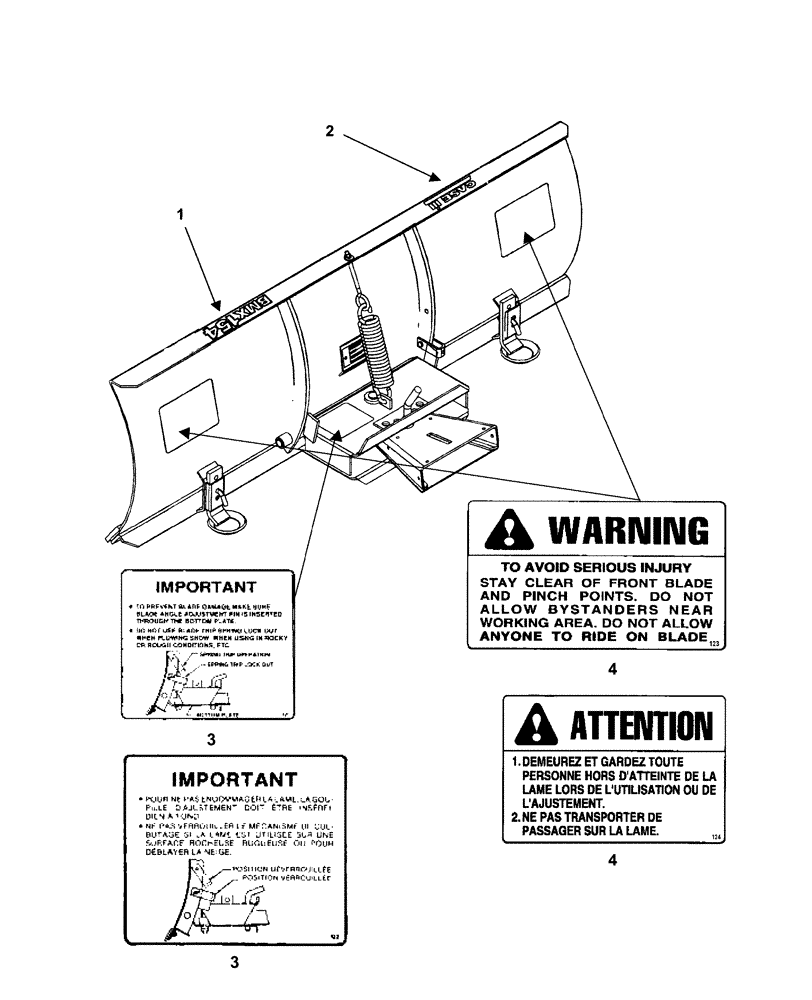 Схема запчастей Case IH BMX154 - (200) - DECALS 