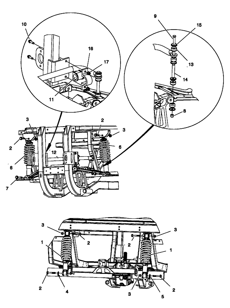 Схема запчастей Case IH SCOUT XL - (48.134.02) - SHOCK ABSORBERS - HIGH CAPACITY (48) - TRACKS & TRACK SUSPENSION