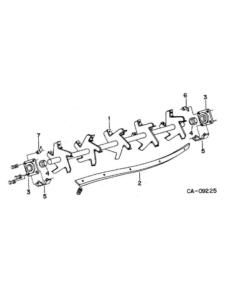 Схема запчастей Case IH 568 - (B-11) - REEL 