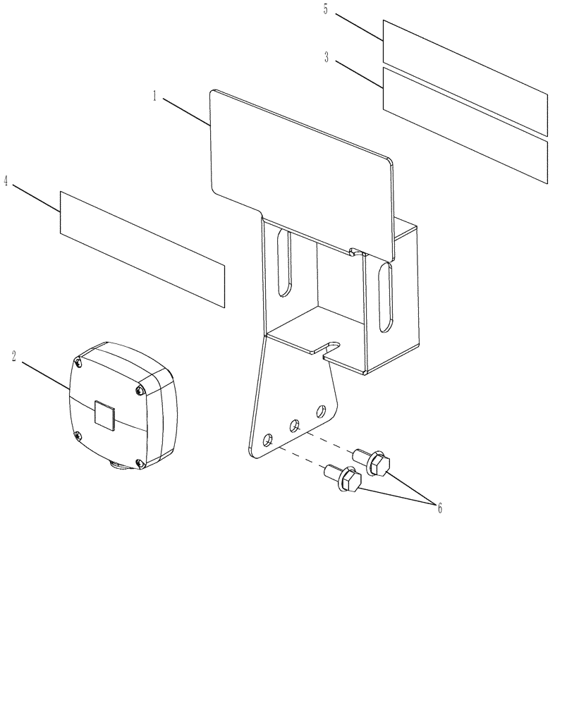 Схема запчастей Case IH 420 TIER 3 - (04-21) - WARNING LIGHT - FRONT - 4 ROW WIDE AND 5 ROW NARROW (06) - ELECTRICAL SYSTEMS
