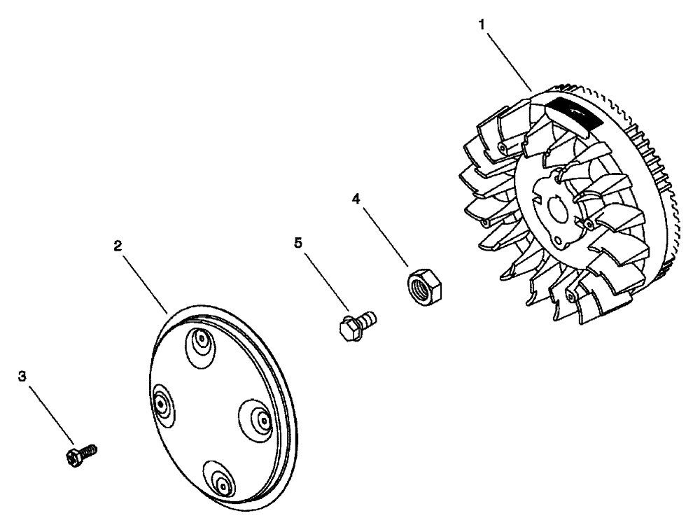 Схема запчастей Case IH SCOUT - (10.103.02) - FLYWHEEL (10) - ENGINE