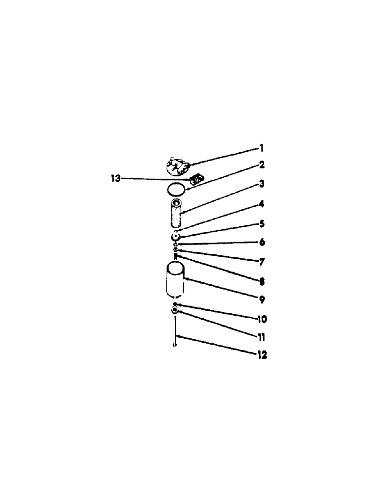Схема запчастей Case IH 201 - (A-024) - ENGINE OIL FILTER, PUROLATOR (10) - ENGINE