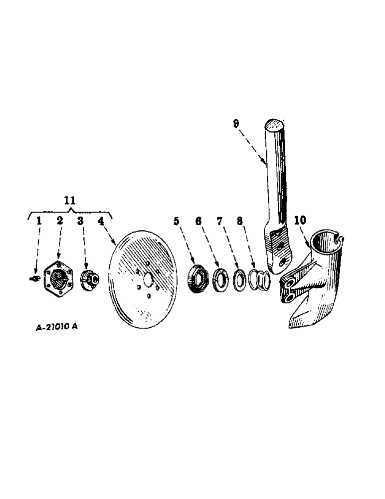 Схема запчастей Case IH 34-251 - (AB-19) - DISK APPLICATOR 