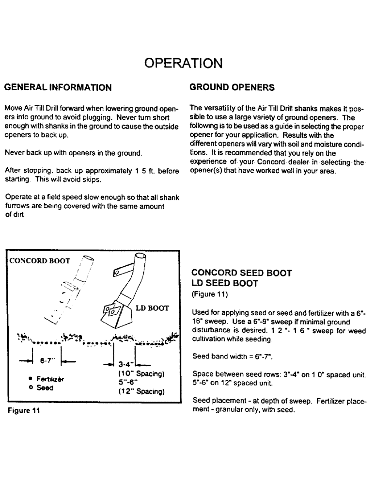 Схема запчастей Case IH CONCORD - (A07) - OPERATION 
